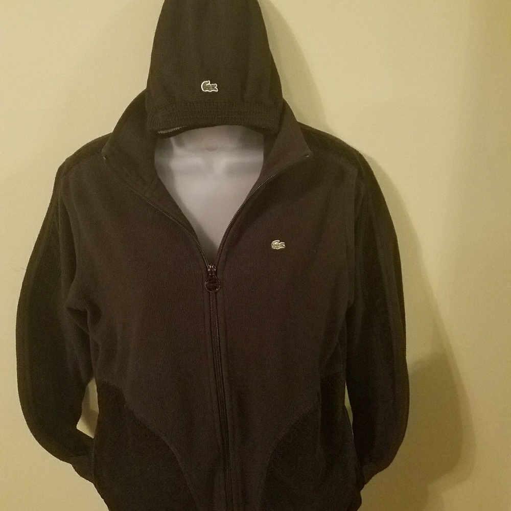 Lacoste womans fleece jacket
